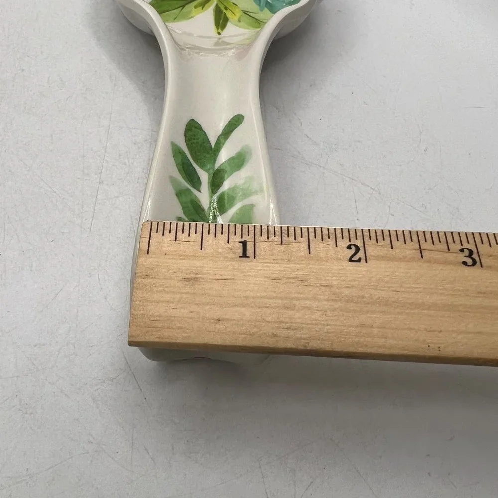 PIONEER WOMAN White/Floral CLARA Melamine SPOON REST